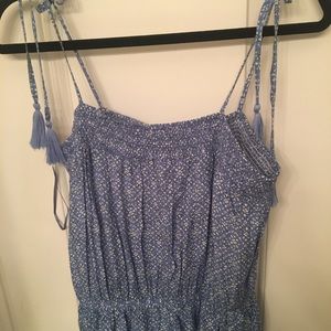 Vici Out of the blue tassel jumpsuit